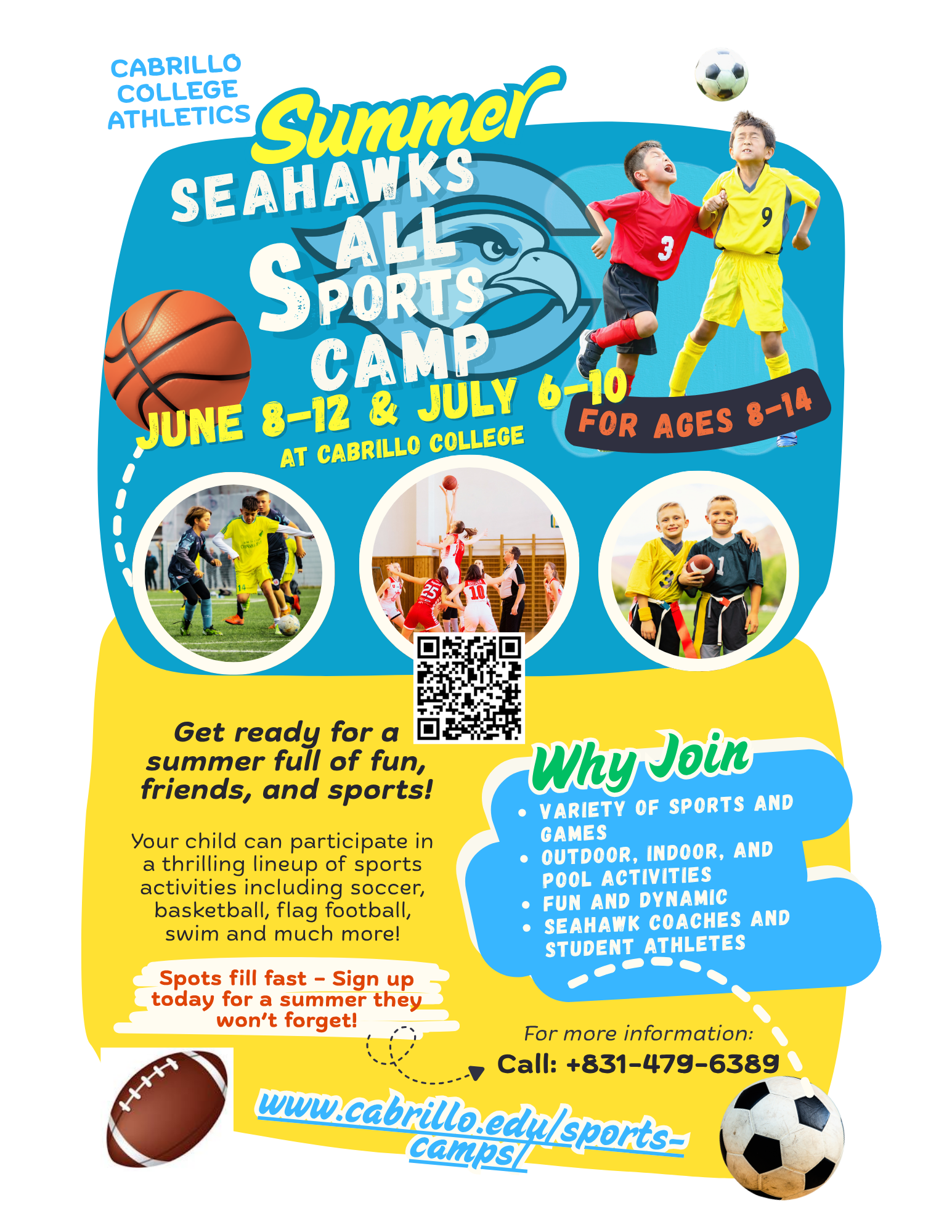 Summer Fun @ Seahawks All Sports Camps!!