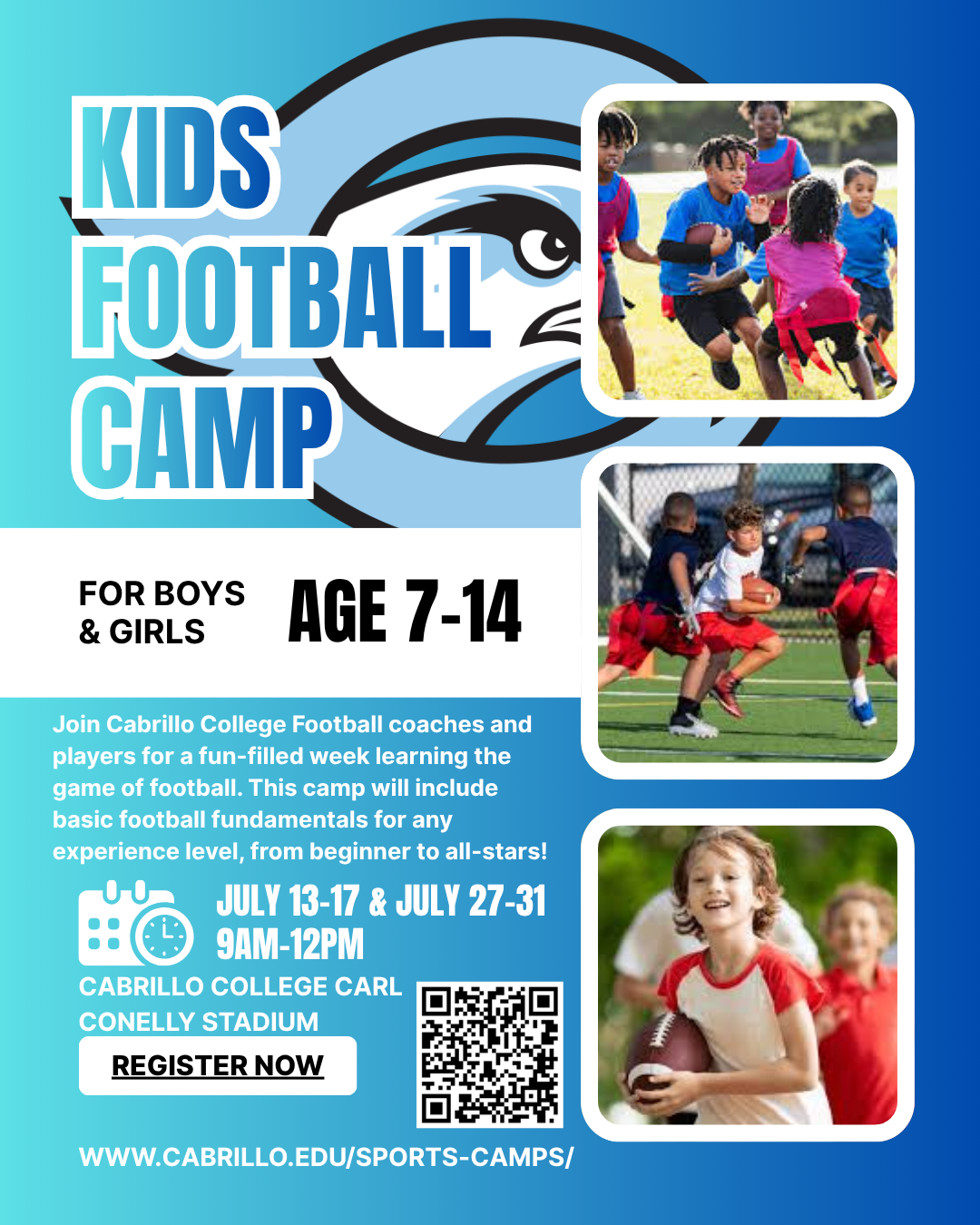 Seahawks Summer Youth Football Camps